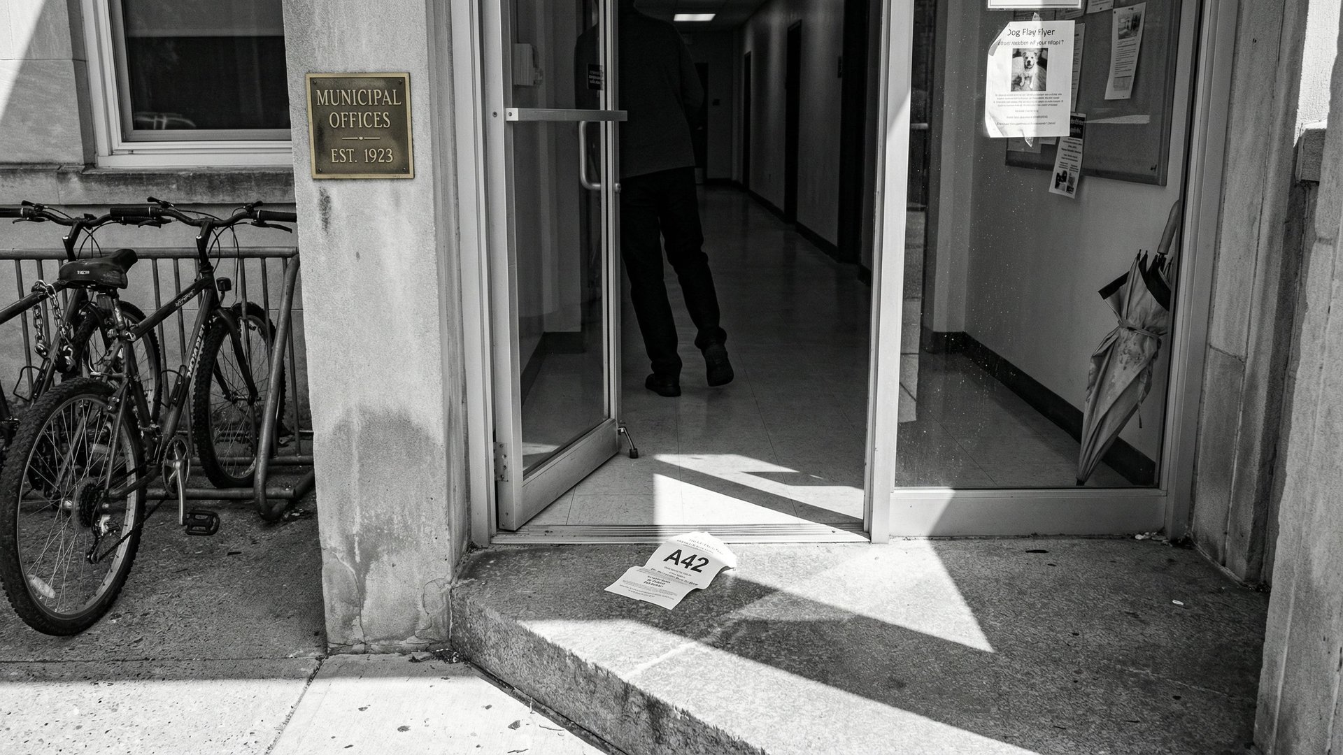 Digitale Verwaltung mit KI-Agenten: Bildschirm zeigt einen Chatbot-Dialog in einer Behörde