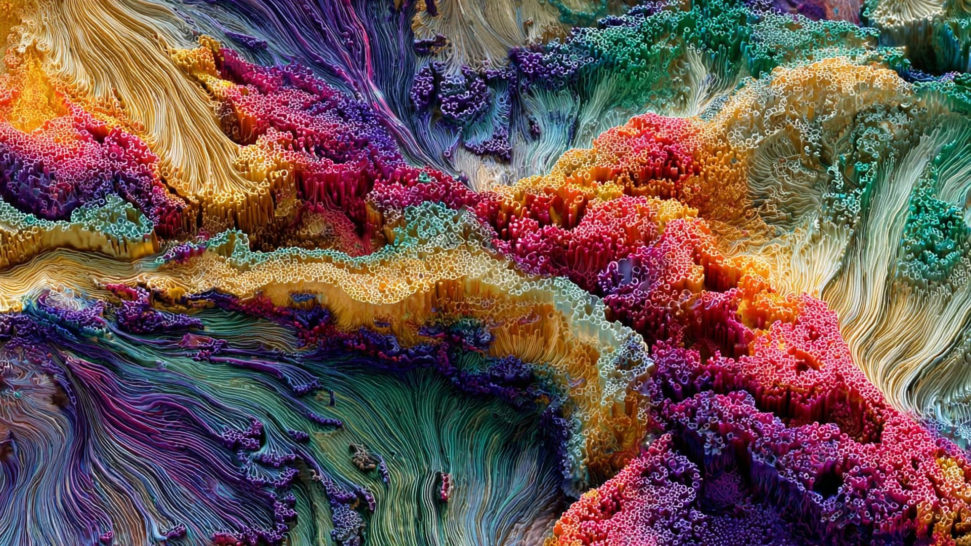 Abstract deep learning visualization symbolising meta-learning and connected knowledge systems